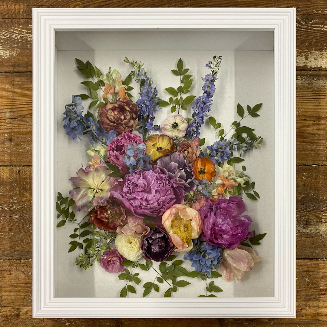 White 16" x 20" Shadow Box - White Space