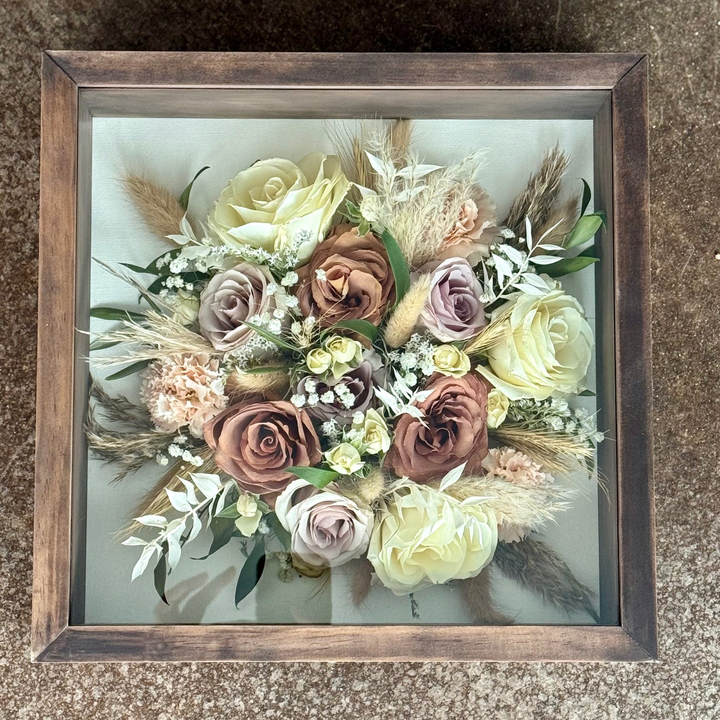Brown 12" x 12" Shadow Box
