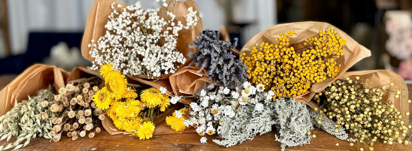 yellow-blue-bulk-dried-flowers-diy-florever