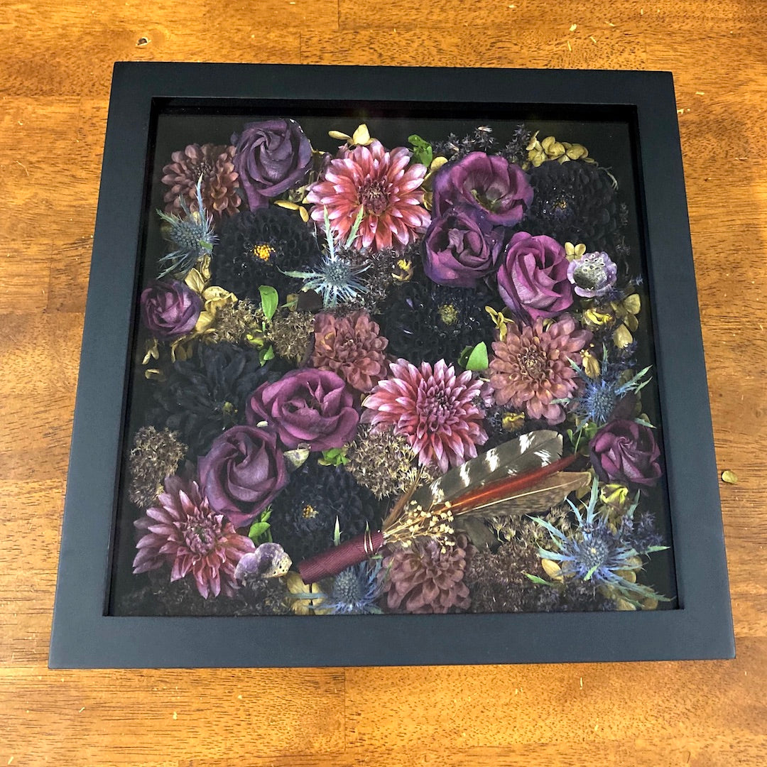 Black 10" x 10" Shadow Box