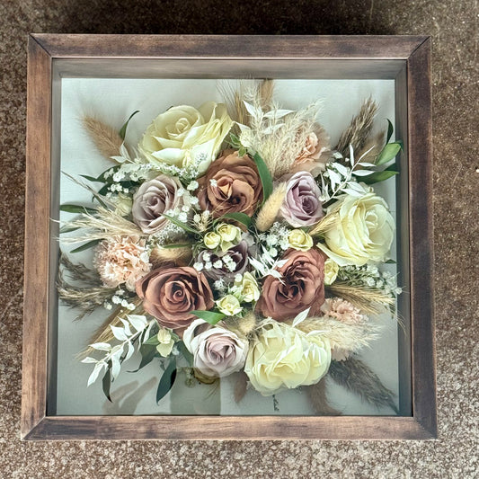 Brown 12" x 12" Shadow Box