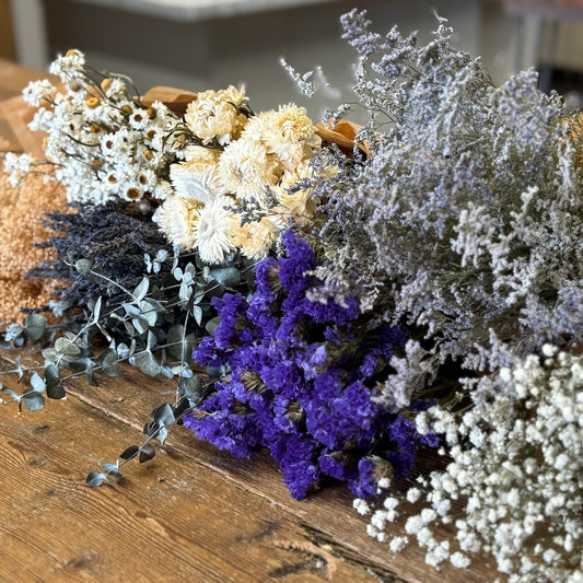 purple bulk diy dried flowers wedding forever