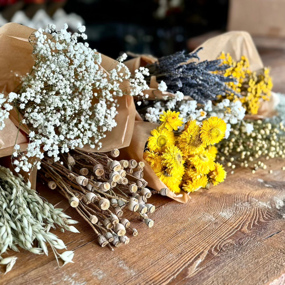 yellow dried flower bulk diy lavender flowers forever
