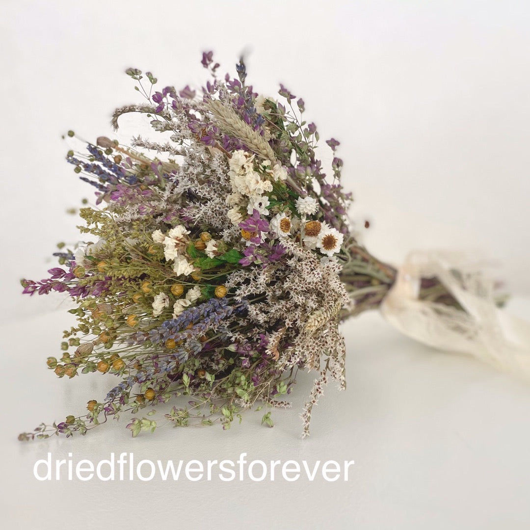 Dried flower herb wildflower bouquet